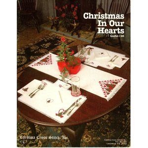 Carolina Cross Stitch Christmas in Our Hearts Counted Cross Stitch Pattern 1983